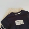 Boys' Autumn T-shirt 2025 Children's Spring and Autumn style long-sleeved base layer, boys' sporty and stylish faux two-piece top, trendy Application Scenario